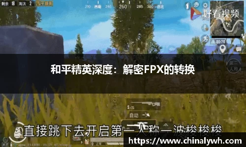 和平精英深度：解密FPX的转换
